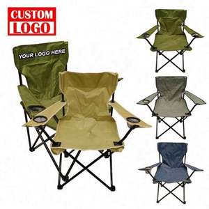 Silla Plegable de Pesca y Camping de Apertura Rápida, Silla de Playa Plegable de Tela Ligera Personalizada al por Mayor - Product Image 1