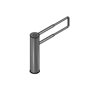 An Ninh lối vào cổng siêu thị thép không gỉ rào cản Nút truy cập kiểm soát Swing Gate - Product Image 1