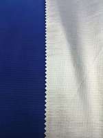 20D Argent TPU Enduit Laminé 15mm Ripstop Nylon Tissu Veste Imperméable Tissu Argent
