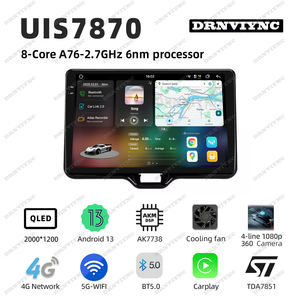 Sistema Multimedia para Auto 7870 2K Android 13, Carplay, GPS, DSP, Radio, Estéreo para <span class=keywords><strong>Toyota</strong></span> <span class=keywords><strong>Yaris</strong></span> Cross Vios 2019-2022 - Product Image 2