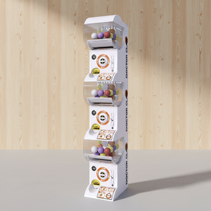 Machine à pièces de haute qualité Naughty tiger <span class=keywords><strong>Capsule</strong></span> Gumball Candy Vending Machine Cheap Price Kids Games à vendre - Product Image 1
