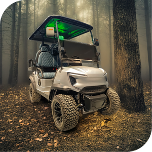 รถกอล์ฟไฟฟ้า4 + 2ที่นั่งปรับแต่งสีได้3500W ผ่านการรับรอง CE - Product Image 4