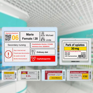 Pantalla Monocromática E Ink de 1.54 y 2.13 Pulgadas, Pantalla E-Paper de Alta Contraste, Ideal para Señalización en Hospitales - Product Image 1