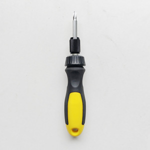 Phillips And Flathead Quick Release Ratchet Screwdriver 147mm Industrial Magnetic Multi Functional Handle - Product Image 5