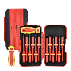 Ruike Insulated <b>Screwdriver</b> Set 7690/13PC Multi-bit Cross Phillips Industrial Grade Tool Kit - Product Image 2
