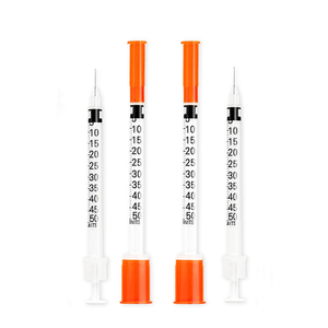 1ml 0,5ml 0,3ml 31g 1/2" Naald 100u 32g Medische Wegwerpspuit Insuline Steriele Veiligheidsspuit Diergebruik - Product Image 6