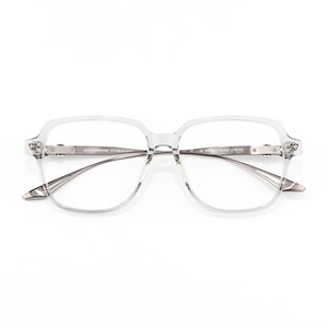 Lunettes de vue épaisses en acétate anti-UV pour hommes et femmes, avec support, monture optique, logo personnalisé, vente en gros Chine - Product Image 6