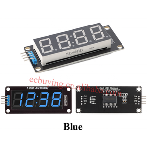 Module d'affichage numérique à tube LED <span class=keywords><strong>TM1637</strong></span> 0,56 pouce à 4 chiffres, rouge, bleu, vert, blanc, jaune - Product Image 5