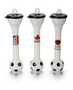 Gobelet en plastique de 15 oz pour slush, gobelet de football avec couvercle et paille pour vin, bière, jus, fabriqué au Vietnam - Product Image 1