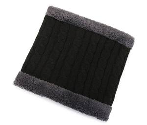 Écharpe en tricot épaisse et doublée de peluche, coupe-vent, protection contre le froid, écharpe chauffante pour le cou en hiver - Product Image 6