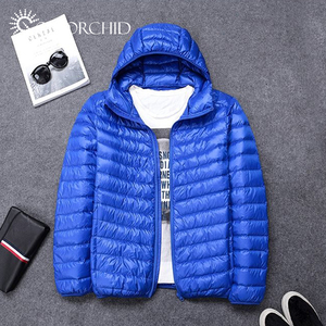 Impermeable rompevientos plegable al aire libre de invierno pluma de chaqueta acolchada - Product Image 5