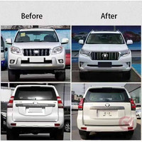 Kit de carrosserie de conversion facelift, version ancienne vers nouvelle version pour Toyota Land Cruiser Prado LC150 2010-2017, mise à niveau au style 2018