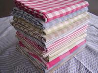 Tissu en polyester et coton de haute qualité, tissé à carreaux, teint en fil TC CVC, pour chemises, couvertures et textiles de maison