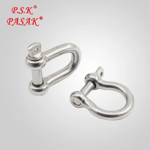 G209 US Type Screw Pin Galvanized Forged Bow Strong Shackle