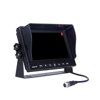 Hokevision Monitor de Visión Trasera Digital Portátil TFT a Todo Color de 7 Pulgadas, Pantalla de Visión Lateral para Automóviles, Monitores para Camiones y Autobuses