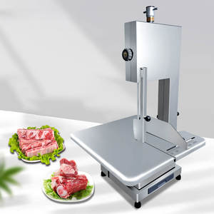 Scie à ruban à viande Xibao pour usage domestique et commercial, broyeur <span class=keywords><strong>d</strong></span>'os, <span class=keywords><strong>d</strong></span>échiqueteur <span class=keywords><strong>de</strong></span> viande congelée, utilisation en restaurant, composant principal du moteur - Product Image 2