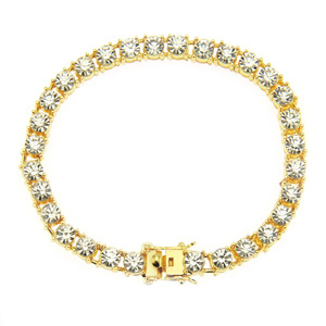 Men's single row <b>bracelet</b> fashion hipster 1 row <b>bracelet</b> - Product Image 1