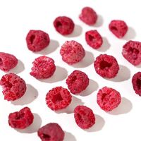 Groothandel In Bulk Frambozen Gevriesdroogd Fruit Zoete Smaak Water Geconserveerd Fd Fd Droogproces
