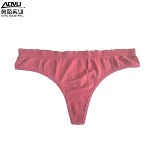 Fábrica transpirable mezcla mujeres Hipster Sexy lindo sin costuras invisibles bragas T Back String señoras Tanga para <span class=keywords><strong>esposa</strong></span> - Product Image 3