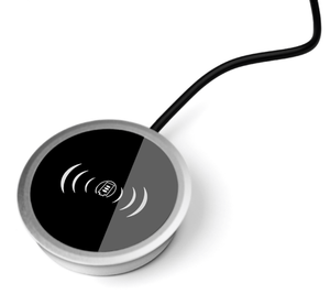 <span class=keywords><strong>Chargeur</strong></span> <span class=keywords><strong>sans</strong></span> <span class=keywords><strong>fil</strong></span> de bureau rapide 10W œillet de bureau Table de conférence trou Pad Compatible pour <span class=keywords><strong>iPhone</strong></span> X/<span class=keywords><strong>8</strong></span> <span class=keywords><strong>Plus</strong></span> - Product Image 1