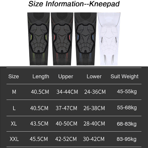 Protector Deportivo Anticolisión <span class=keywords><strong>para</strong></span> Codos y Rodillas, Compresión <span class=keywords><strong>para</strong></span> Baloncesto, Fútbol, Ciclismo al Aire Libre - Product Image 3