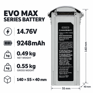 Batteria LiPo di ricambio da 14,76V 9248mAh per droni Autel <span class=keywords><strong>EVO</strong></span> Max Enterprise per operazioni remote di rilevamento e imaging - Product Image 2