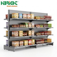 Solution complète pour l'ouverture d'un magasin de proximité : aménagement intérieur complet, rayonnages gondole et équipement complet pour magasin de proximité