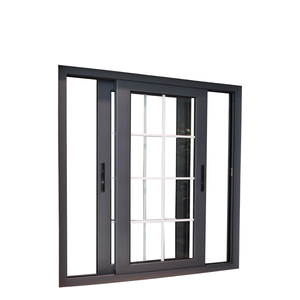 Ventana Corredera de Aluminio con Aislamiento Térmico, con Rejilla de Protección y Mosquitera para Casa Africana - Product Image 1