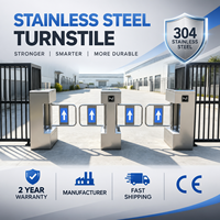 Vente directe usine – Portillon tournant silencieux à code QR en acier inoxydable 304 haute sécurité avec moteur sans balais