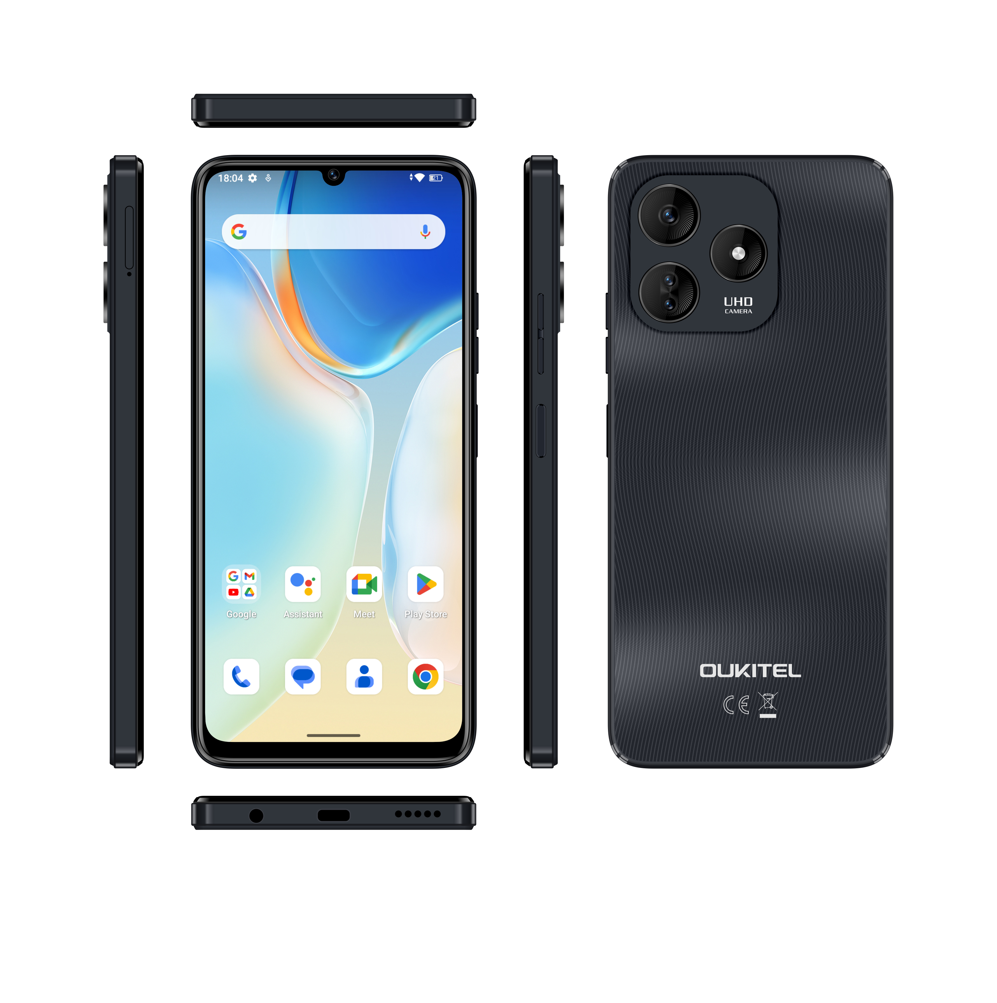 OUKITEL C51 16GB RAM+128GB Black Sim フリー Amazon | OUKITEL C51 SIMフリー スマホ 本体 16GB RAM+128GB