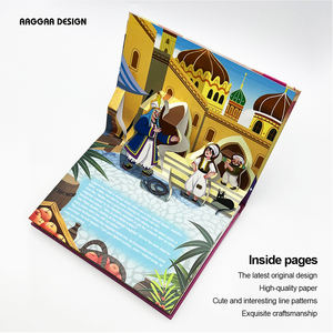 Libros de <span class=keywords><strong>Cuentos</strong></span> Educativos Personalizados <span class=keywords><strong>para</strong></span> Niños, Libros de Cartón con Diseño 3D, Libros de <span class=keywords><strong>Cuentos</strong></span> <span class=keywords><strong>para</strong></span> Dormir, Juguetes Impresos e Interesantes - Product Image 4