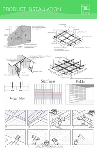 Tấm thạch cao ba13 Tấm trần giả màu trắng sheetrock vách thạch cao tấm vách ngăn tê giác tấm vách thạch cao - Product Image 2