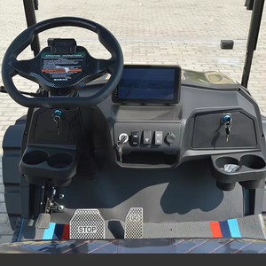 Nouveau modèle 2 + 2 voiturette <span class=keywords><strong>de</strong></span> golf électrique populaire confortable club pliant voiture touristique avec 4 sièges pour la <span class=keywords><strong>chasse</strong></span> Buggy & Road Golf - Product Image 6