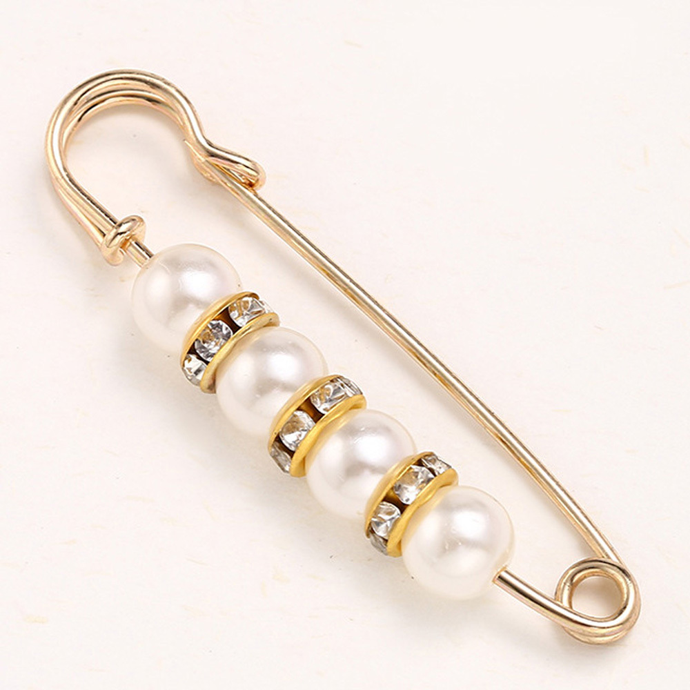 Perle blanche YZ014, 5,5 cm