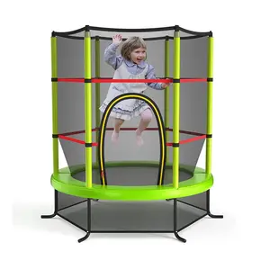 Tidak ada celah desain aman Astm disetujui 55 ''Mini Anak 60 inci Mini trampolin senam peralatan Bungee Jumping trampolin