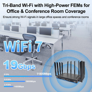 Routeur <span class=keywords><strong>modem</strong></span> 5G haute vitesse avec port SFP fibre, construction composite plastique-métal industrielle - Product Image 2