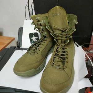 Bottes de combat TSB01 Asiaon vertes, noires, marron, kaki, personnalisées, en cuir et daim, super légères, pour l'été et le temps chaud - Product Image 1