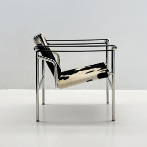 Fauteuil de détente moderne et luxueux, durable, avec accoudoirs en métal, pour la maison, la chambre, le balcon, le salon - Product Image 5