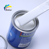 Peinture automobile acrylique 1K Meklon ML-X01 personnalisée, blanc nacré cristal, pour réparation de carrosserie