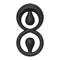 Anneau vibrant en silicone pour hommes, avec télécommande sans fil, pour retarder l'éjaculation, stimulateur de prostate, plug anal masculin, anneau de massage vibrant pour hommes