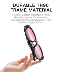 Lunettes Intelligentes ERON AG66 OEM ODM avec Traduction IA, Caméra 13MP, Reconnaissance en Temps Réel, Appel Vocal BT et <span class=keywords><strong>Application</strong></span> Personnalisée - Product Image 4
