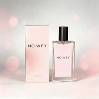 Parfum pour femmes personnalisé, populaire, 50 ml, floral fruité, parfum doux à la rose laiteuse, parfum de luxe longue durée pour femmes