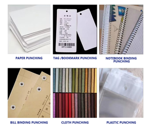 Tự động điện giấy khoan máy 3 lỗ cuốn sách đấm máy - Product Image 3