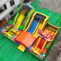 Toboggan gonflable pas cher du fabricant, toboggans gonflables populaires, toboggan gonflable pour enfants, château gonflable commercial