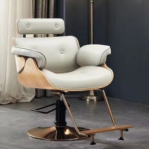 Chaise de barbier moderne de haute qualité, réglable en hauteur, pour salon de beauté, meubles multifonctions en cuir et en acier, vente chaude - Product Image 5