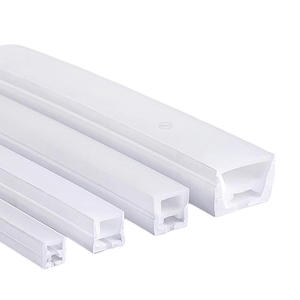 LEDEAST <span class=keywords><strong>FLS</strong></span> 20*20mm Tube néon flexible en silicone IP65 étanche, bande lumineuse LED pour décoration extérieure, éclairage frontal - Product Image 1