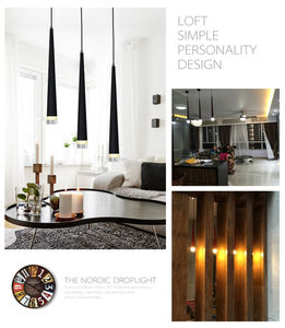 卧室餐厅豪华北欧吊灯圆形设计手工吊灯现代发光二极管吸顶灯风扇 - Product Image 6