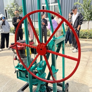Machine de forage de puits portable Huayu Well Machine, alimentée à l'essence, pour puits d'eau, profondeur 80m, diamètre de forage 80-350mm, facile à utiliser - Product Image 3