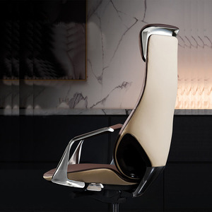 Sedia da Ufficio Regolabile in Pelle di Lusso Yazhi per Manager, Prodotto di Punta - Product Image 2