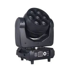 7*40w Zoom Led Moving Head Light RGBW Led Zoom Disco DJ Club Night Show Moving Head Stage Lights